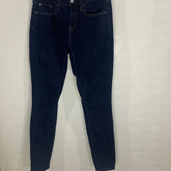 Gap Curvy True Skinny Womens Dark Wash 